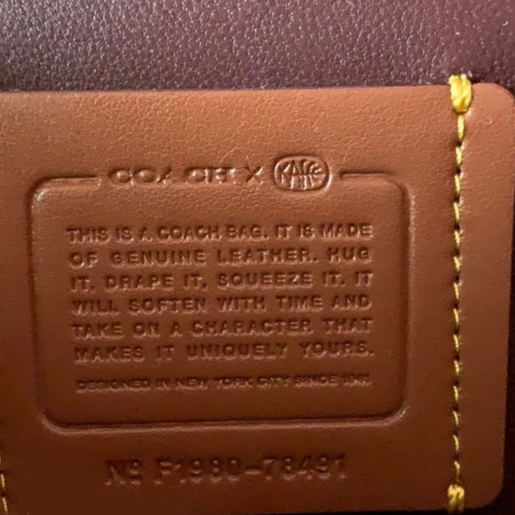 Coach 1941 KAFFE FASSETT TROUPE Crossbody Bag RARE - Picture 12 of 12